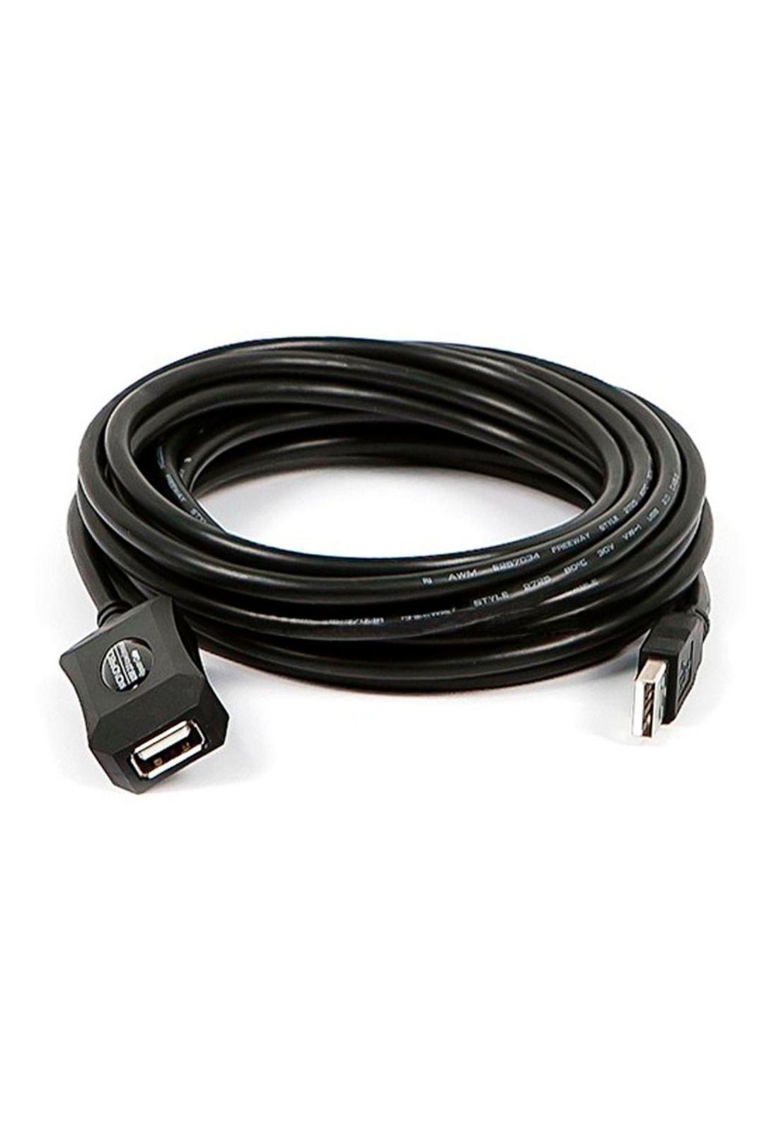 Cable Extension 10mts Usb 2.0 Activo Sin Perdida Calidad-0