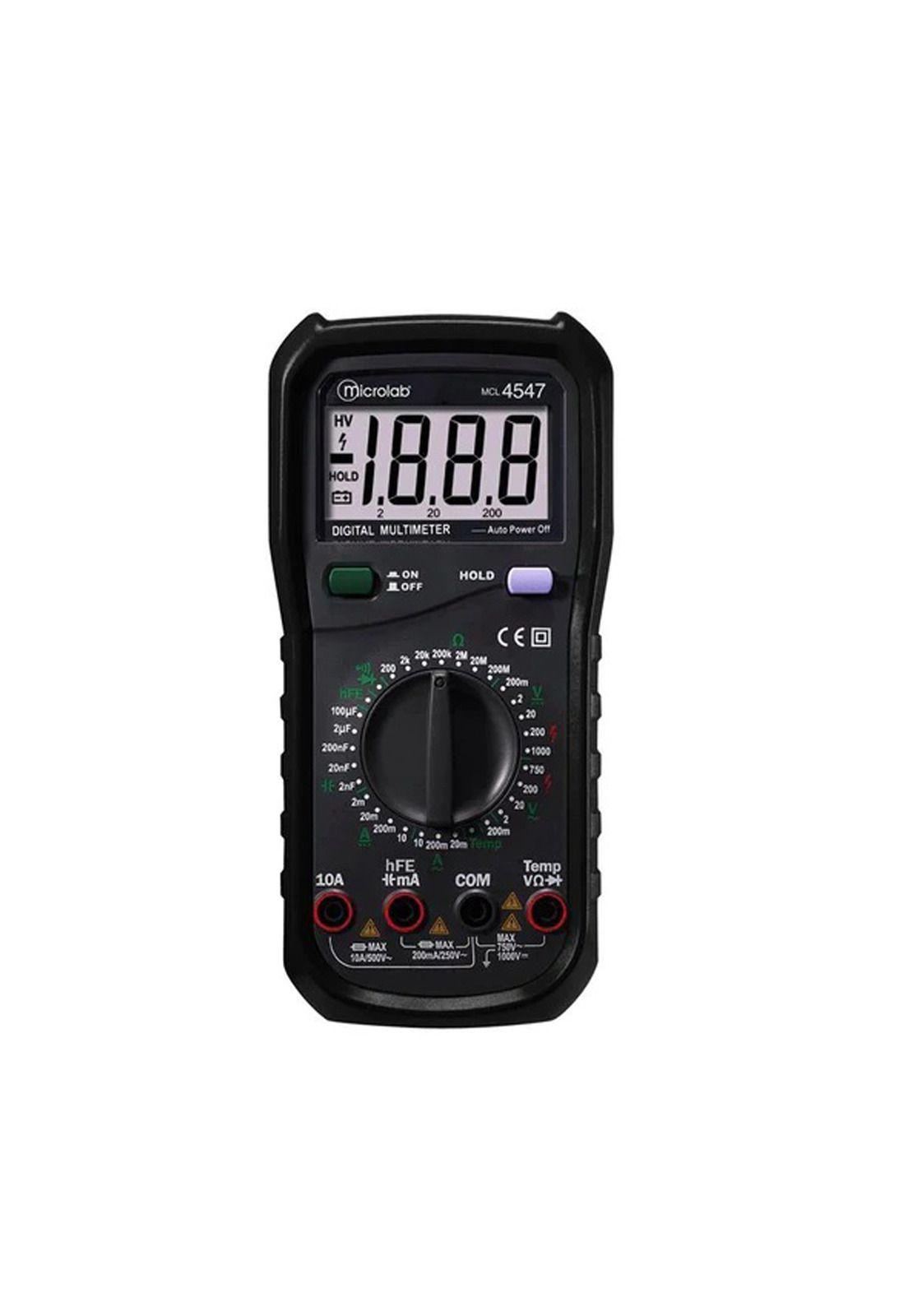 Multitester Digital Temperatura Microlab-1