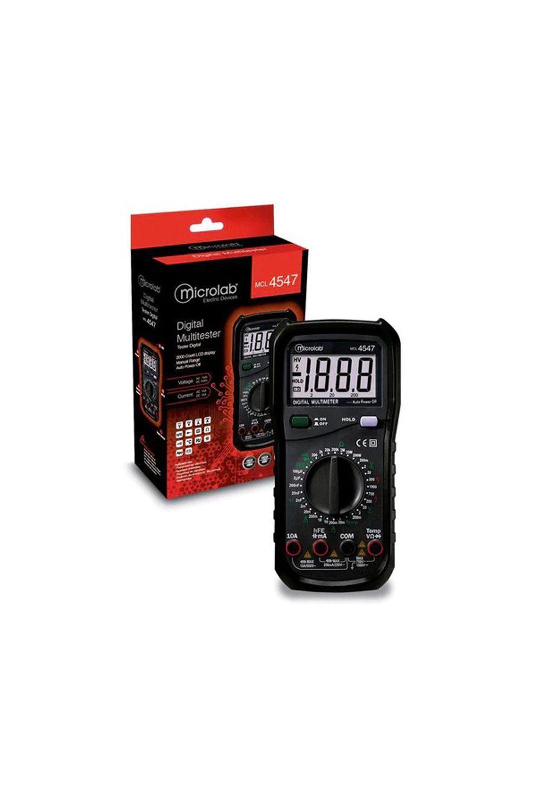 Multitester Digital Temperatura Microlab-3