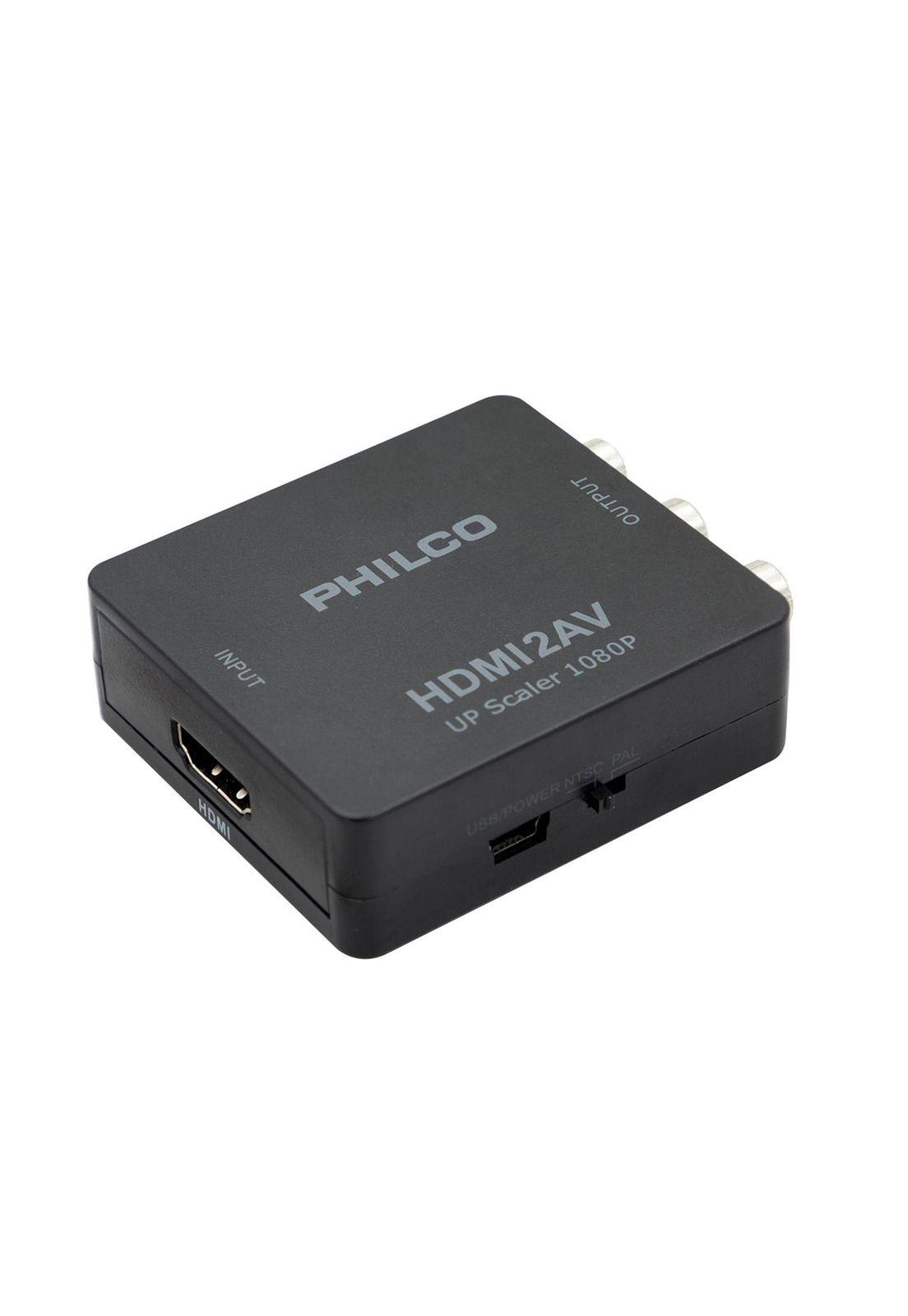 Conversor Adaptador Compatible con HDMI a AV RCA Philco-1