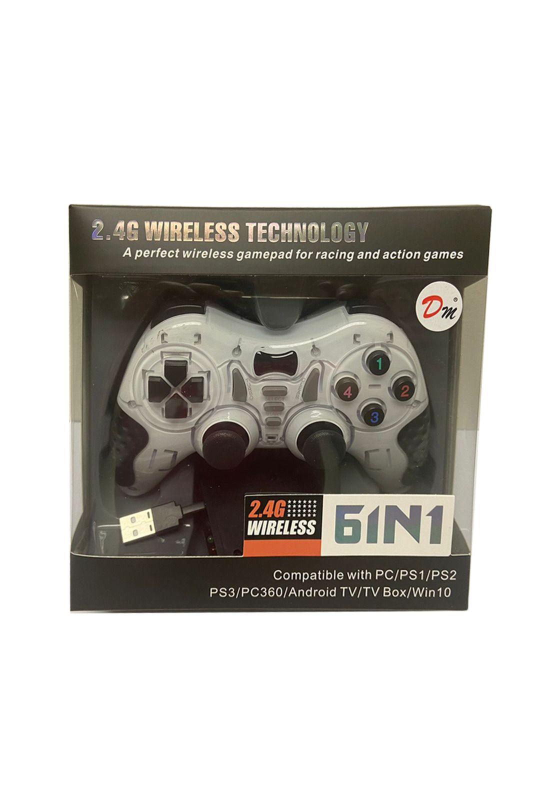 Joystick Control Game Pad Inalambrico USB RF PC Consolas-0