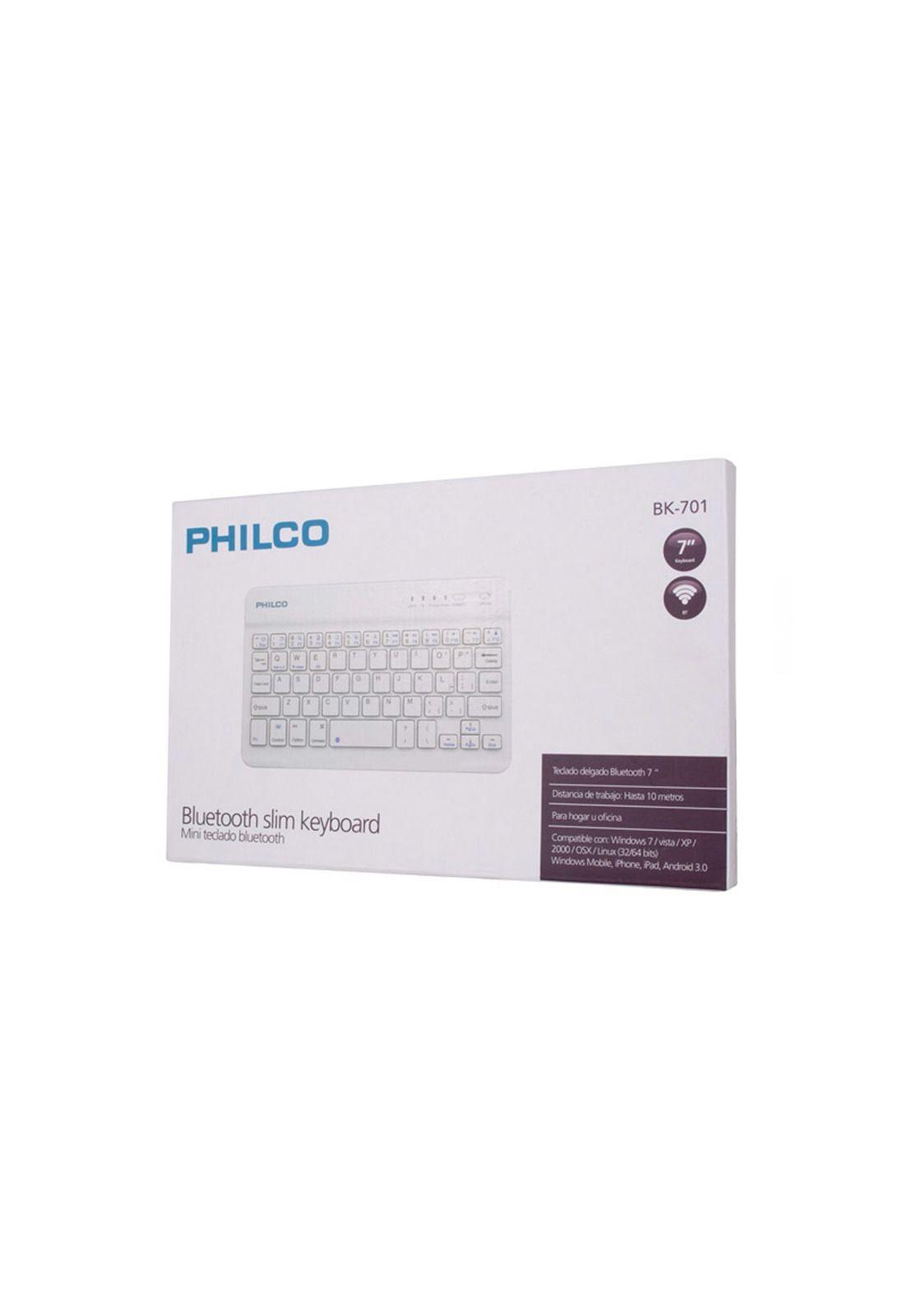 Teclado Bluetooth Inalambrico Philco 7"-2