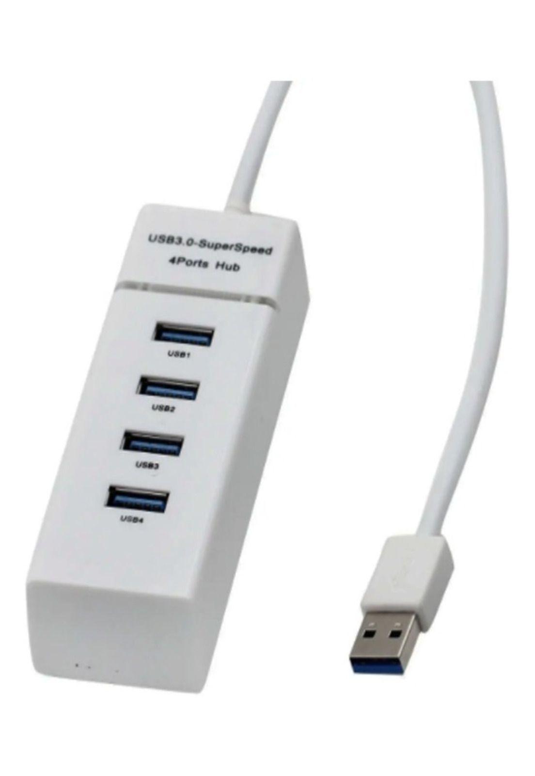 Hub Usb 3.0 4 Puertos Bocas Luz Indicadora-1