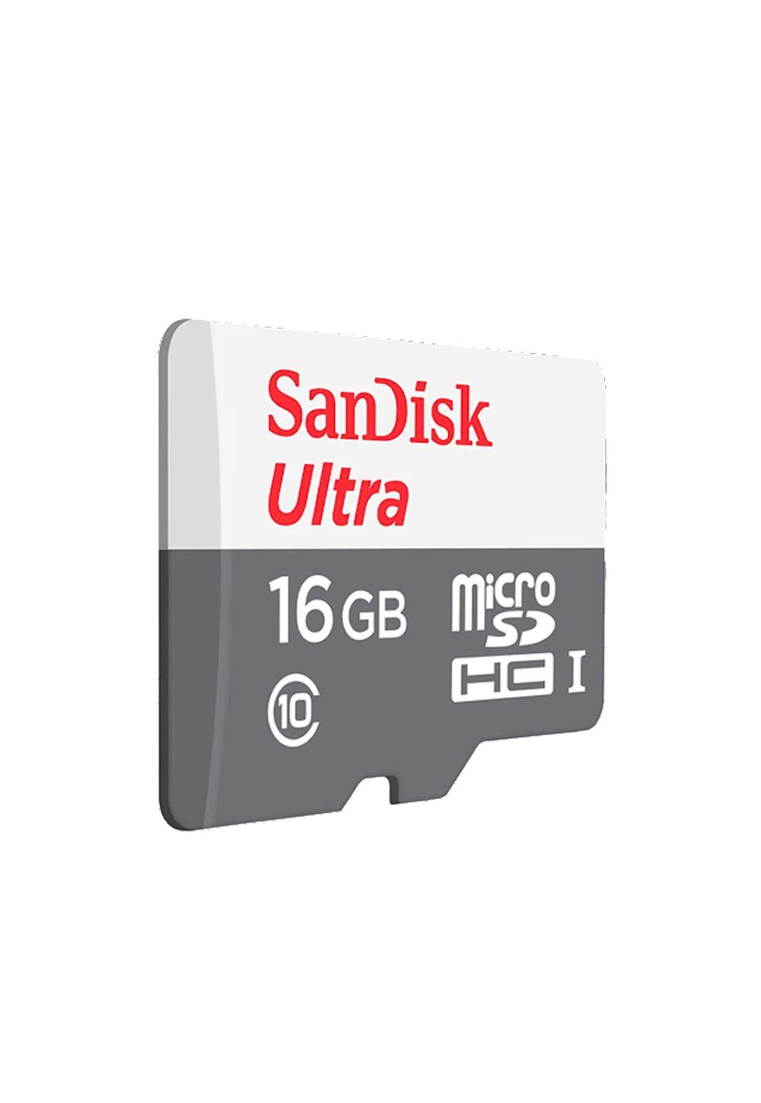 Memoria Tarjeta Micro Sd Hc Sandisk 16gb Clase 10 Adapter-0