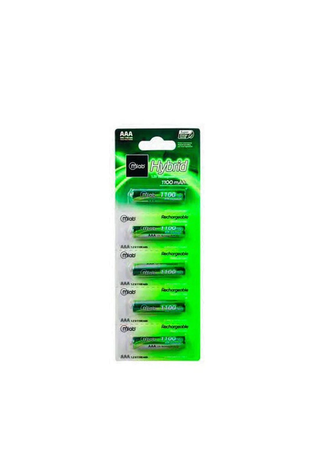 Pila Bateria Recargable AAA 1100MAH Microlab PACK 5u-0