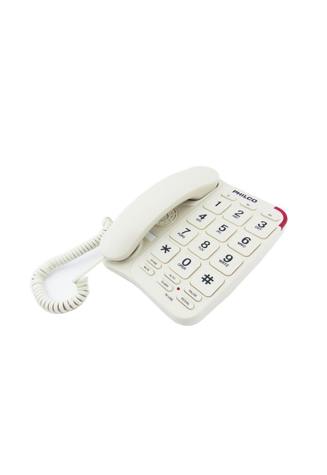 Telefono Fijo Teclas Grandes Philco Senior-0