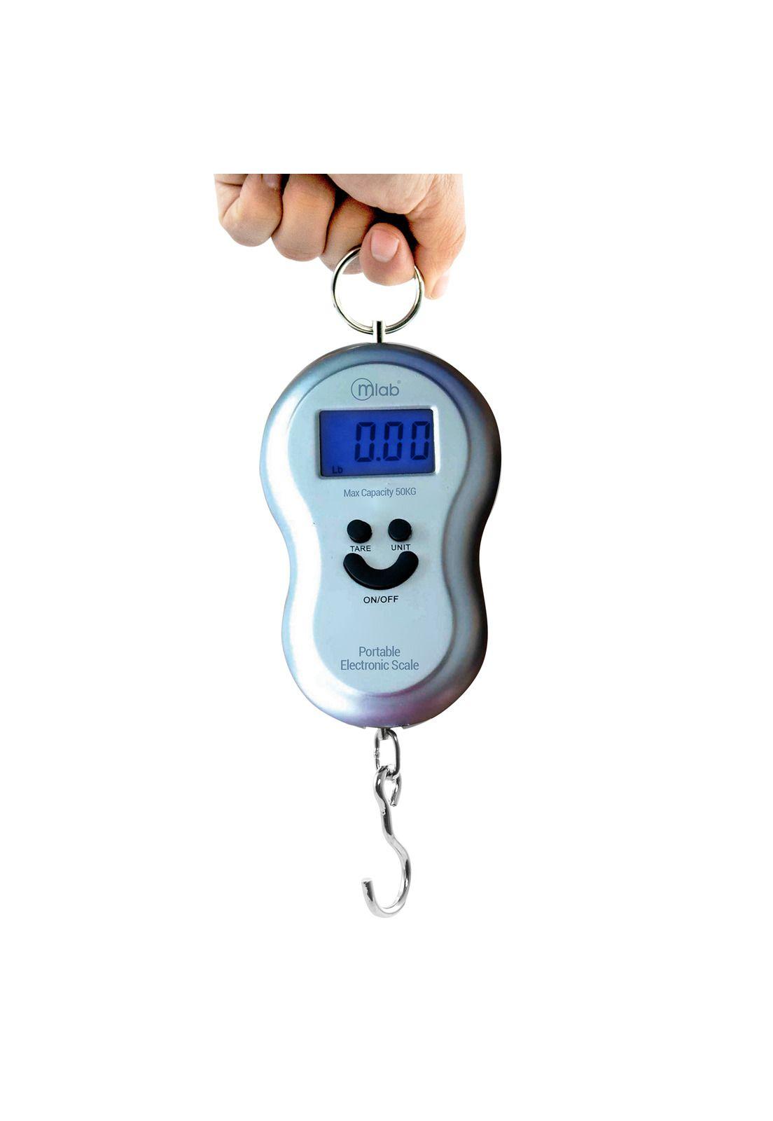 Balanza Pesa Portatil Gancho Equipaje Viaje Microlab-0
