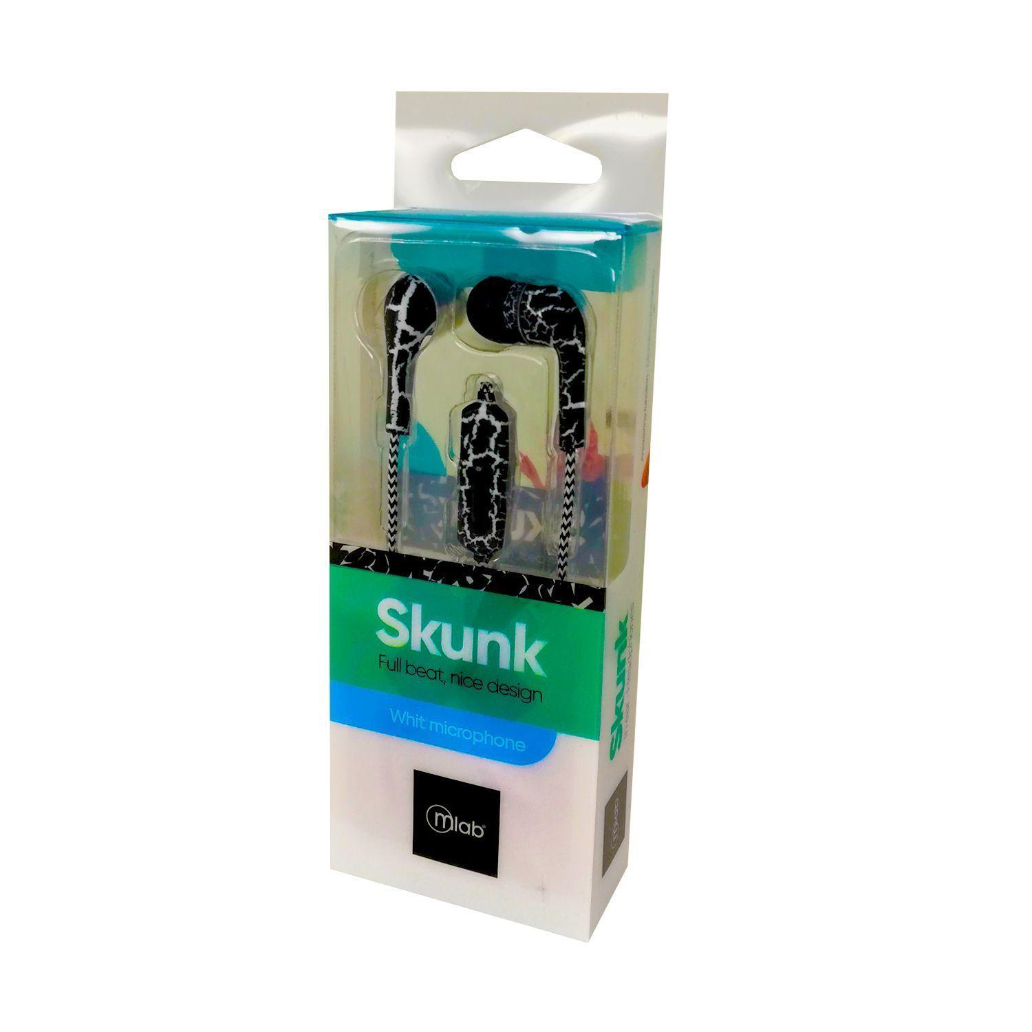 Audifonos Wired In Ear Manos Libres Microlab Skunk-1