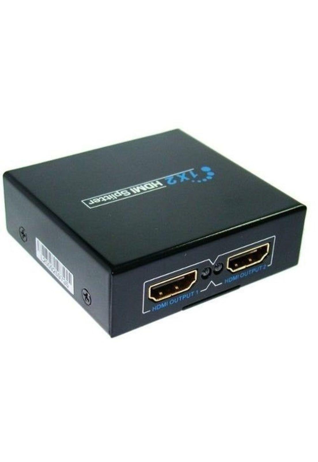 Splitter HDTV 1.4 1080p Activo Amplificador 2 Salidas-0