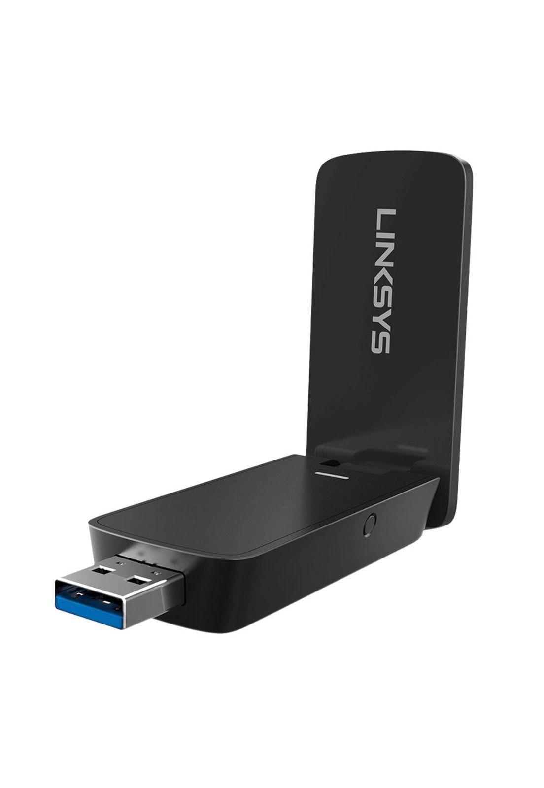 Adaptador Wi-Fi USB MU-MIMO AC1200 Linksys WUSB6400M-1