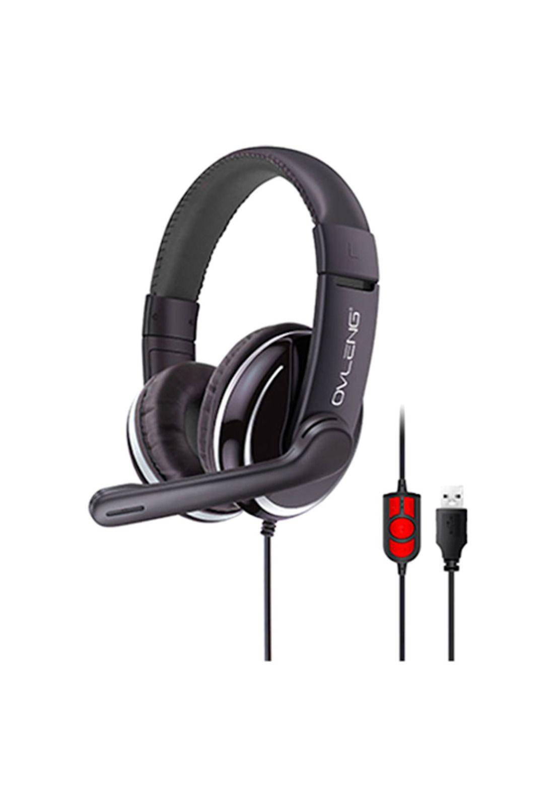 Headset Audifonos Gamer USB 7.1-CH Super Bass Ovleng Q6-0
