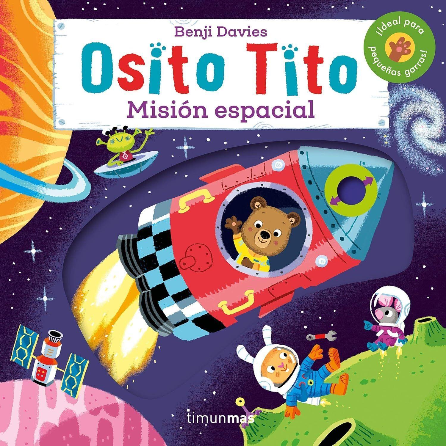 Libro Osito Tito: Misión Espacial Benji Davies Timunmas-0