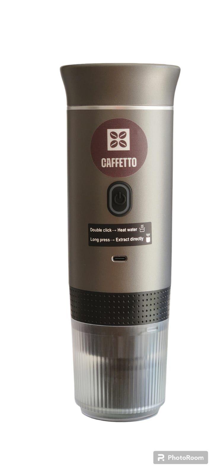 Maquina de Café Expresso Portatil 3 en 1 - Recargable por USB y compatible con Capsulas-0