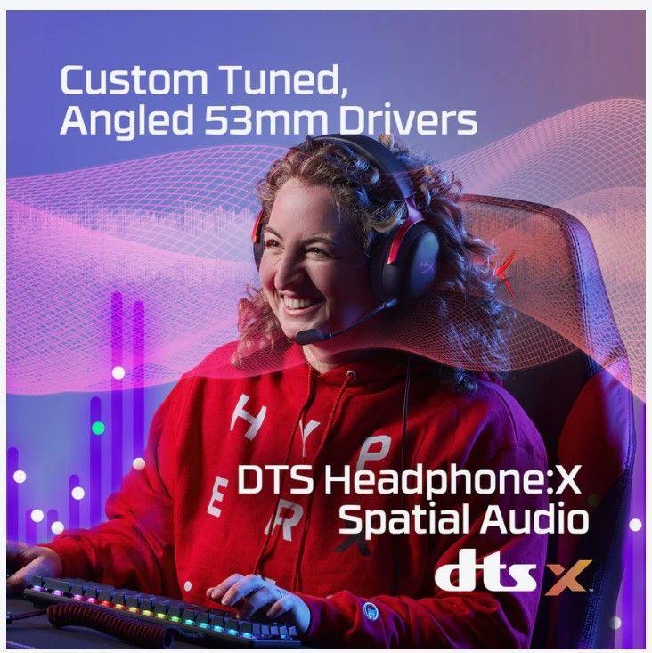 Audífonos Gamer Hyperx Cloud III Gaming Profesional Negros Negro-7