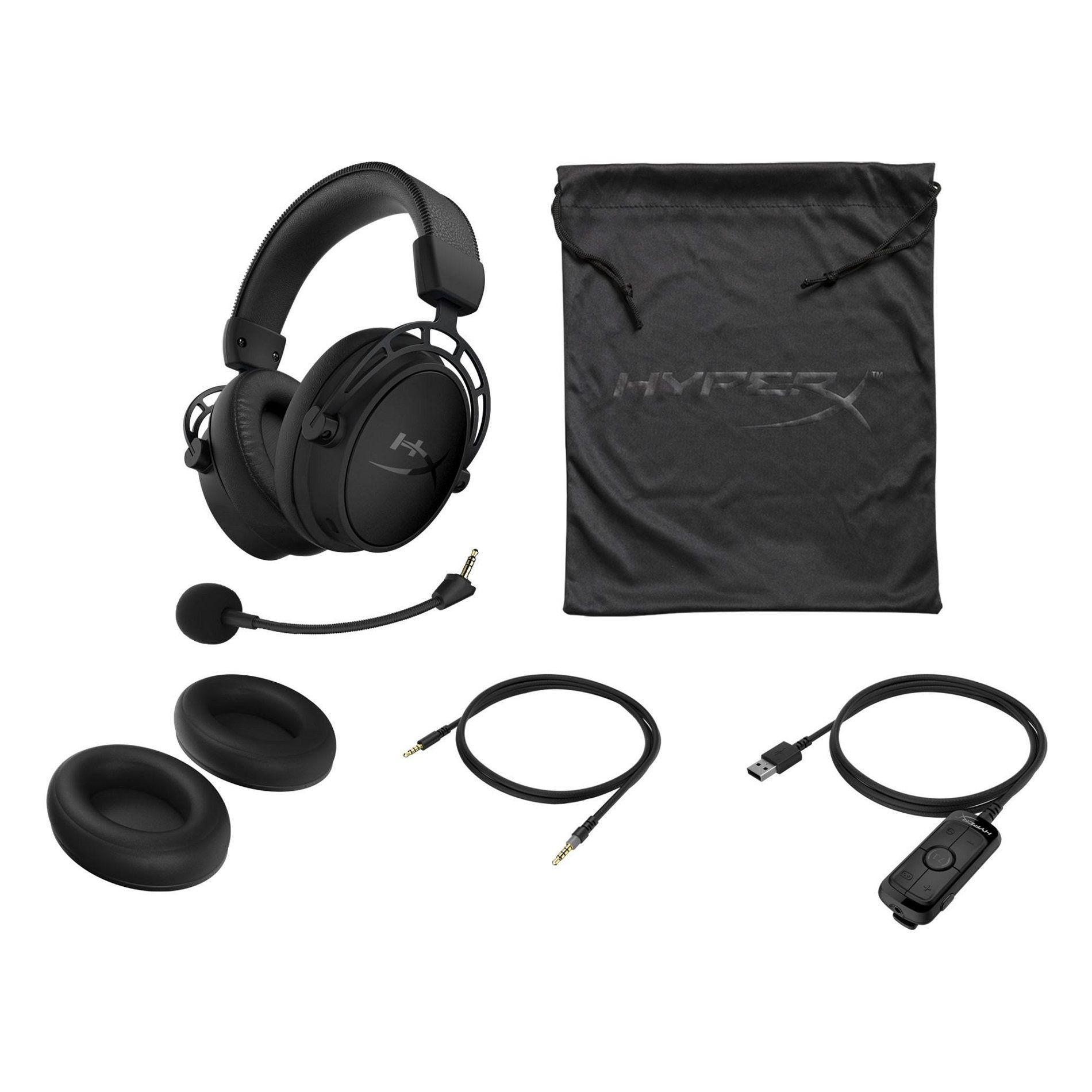 Audífono Gamer Hyperx Cloud Alpha S Black Sonido 7.1 Color Negro-3