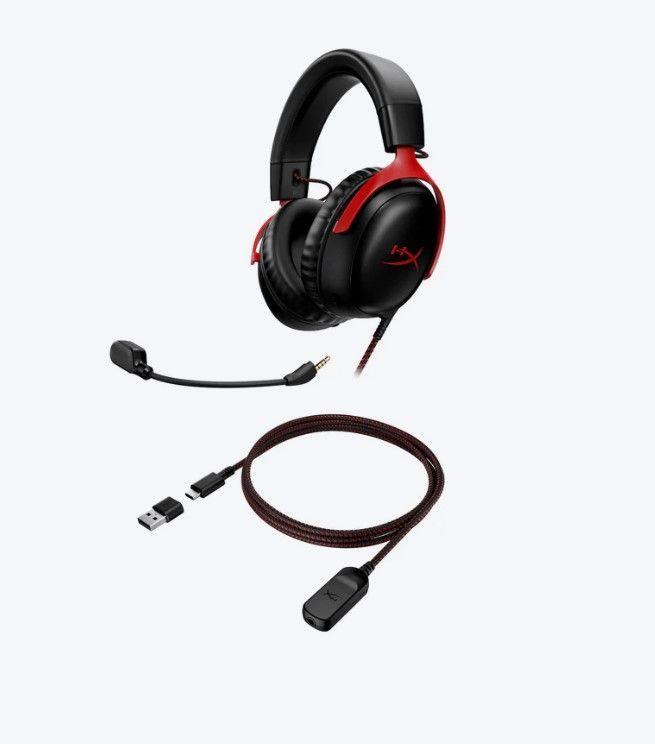 Audífonos Gamer Hyperx Cloud III Gamer Black/red-4