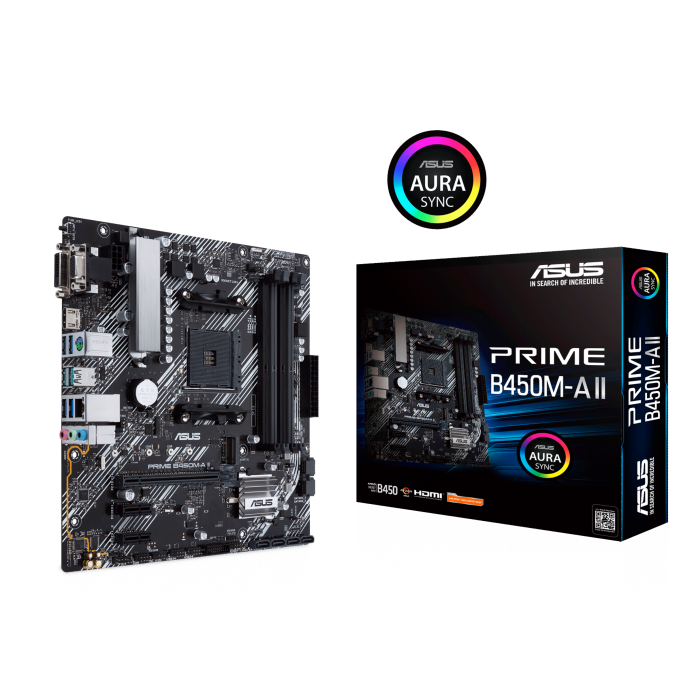 Placa Madre Asus Prime B450m-A Ii Socket Am4-0