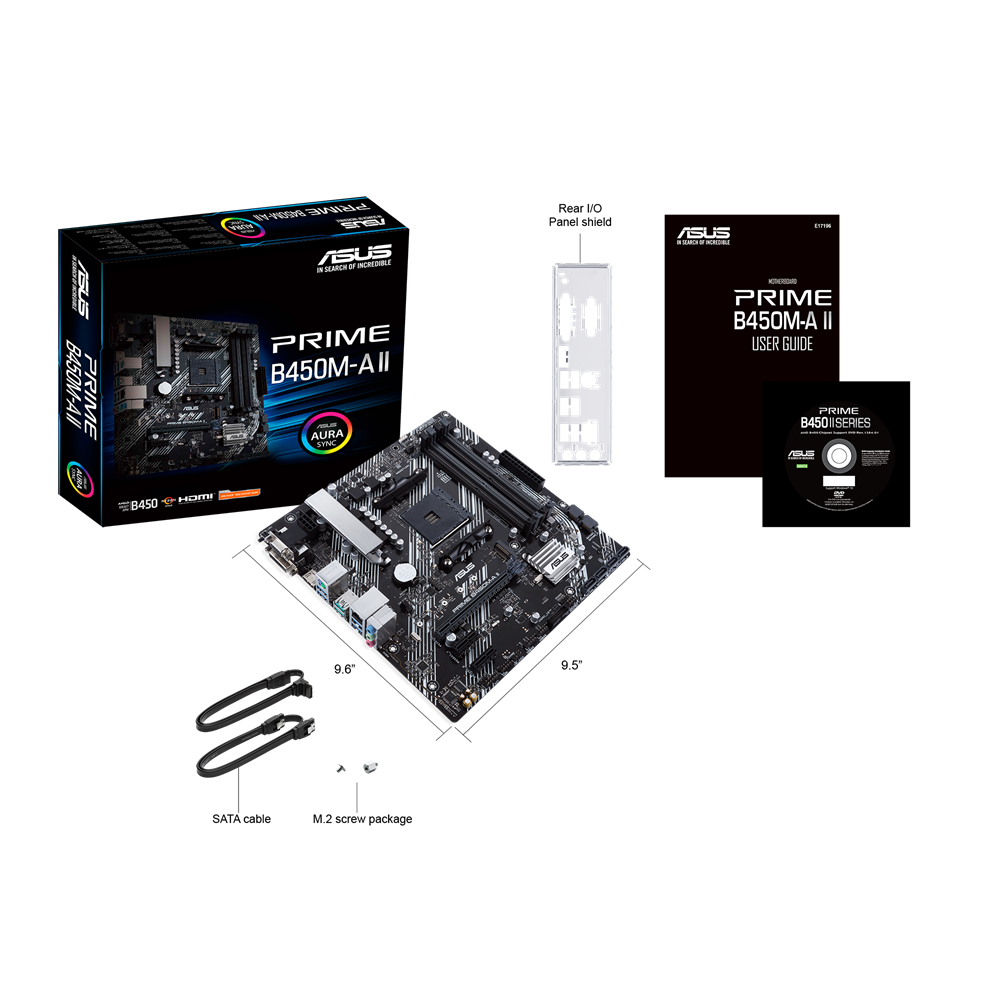 Placa Madre Asus Prime B450m-A Ii Socket Am4-4