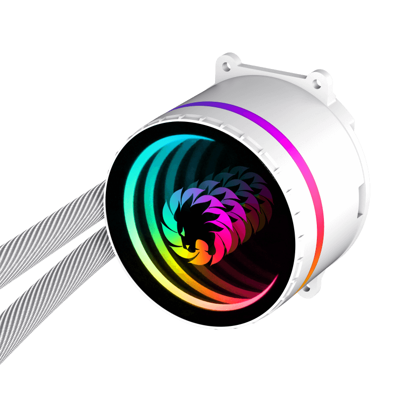 WATERCOOLING GAMEMAX ICEBURG INFINITY 120 WHITE-2
