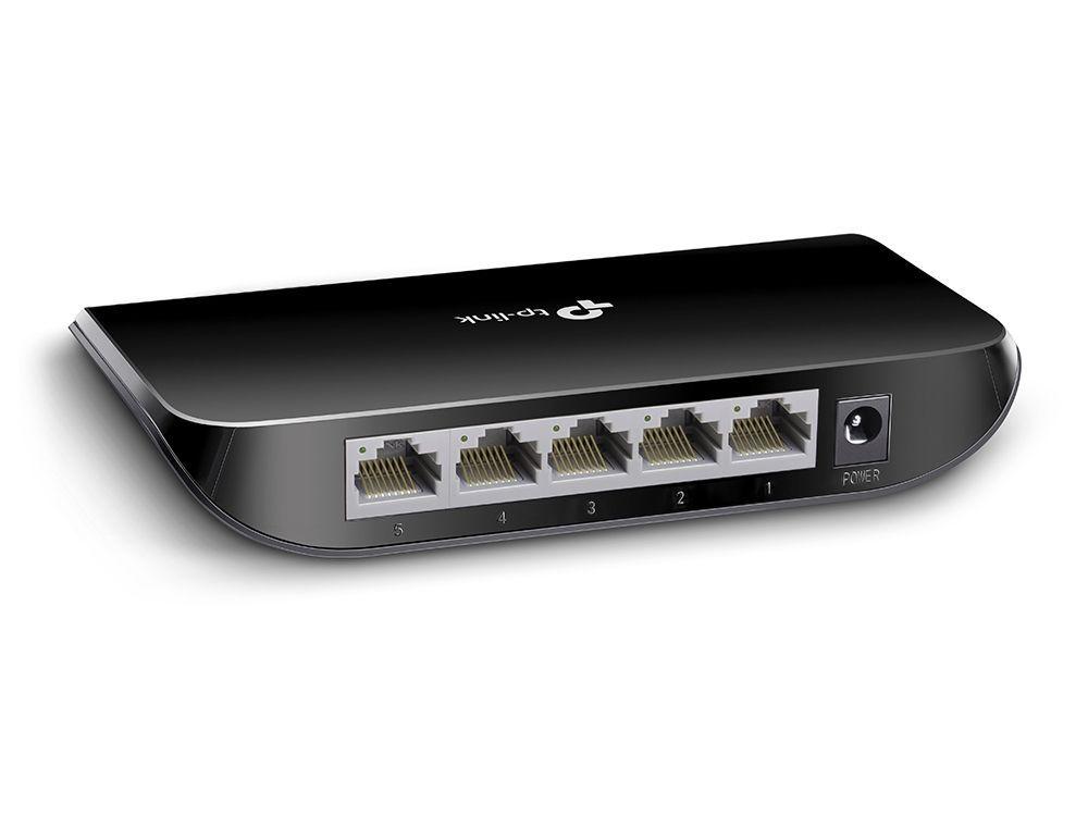 Switch Tp-link De 5 Puertos Gigabit Tl-sg1005d Serie-3