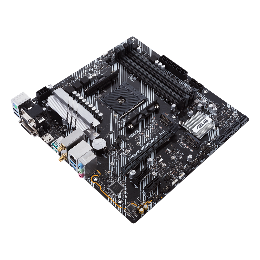 Placa Madre Asus Prime B550m-A Ac Socket Am4-3