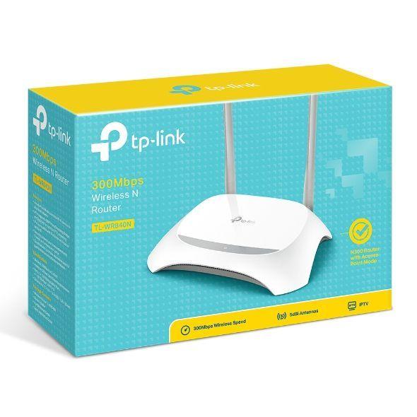 Router Inalámbrico TL-WR840N 300Mbps-0
