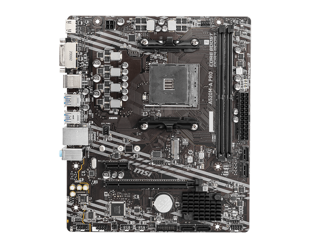 Placa Madre Msi A520m-A Pro Socket Am4-1