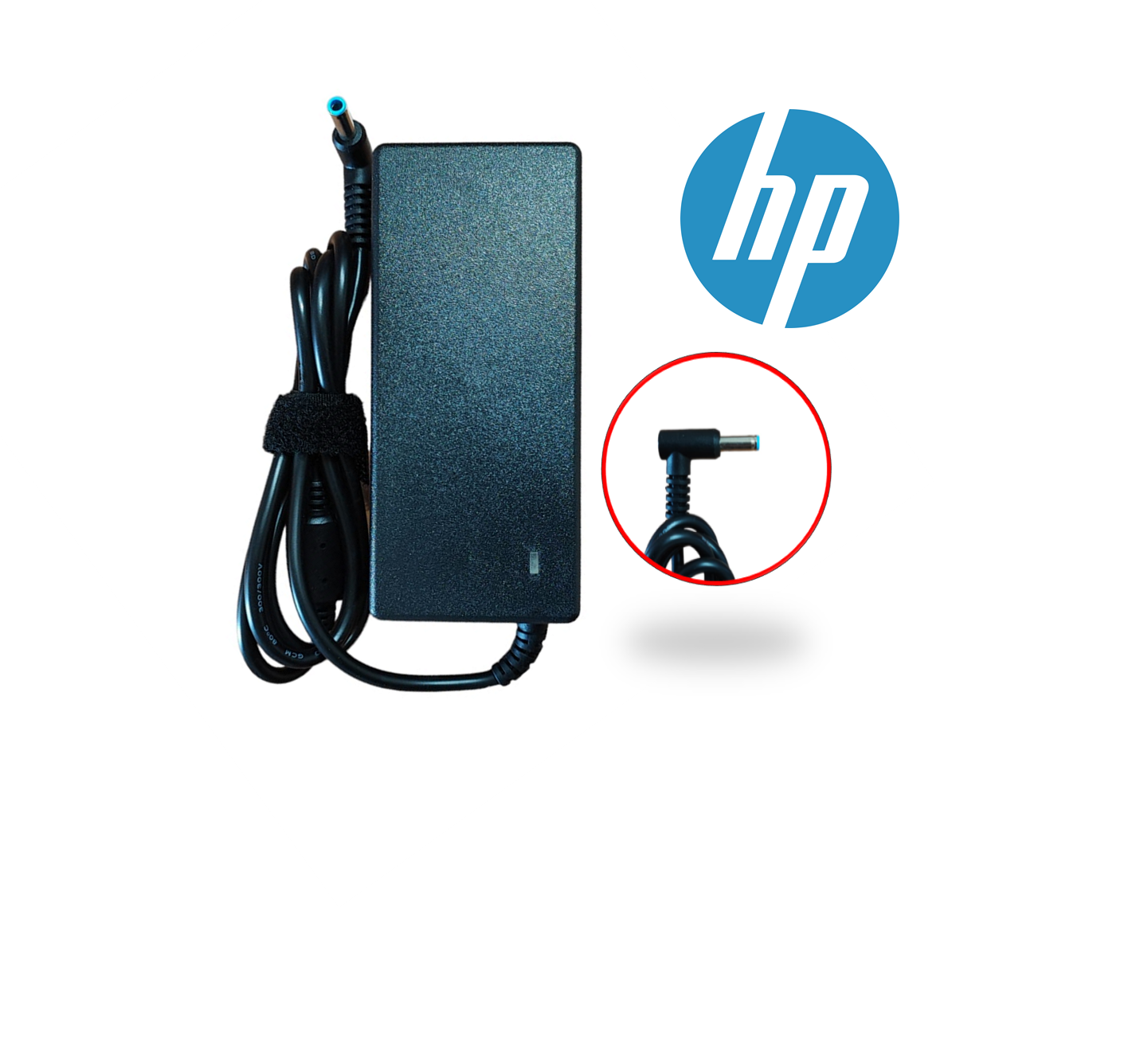 Cargador Para Notebook Hp Punta Azul De 19.5v De 3.33amp-0