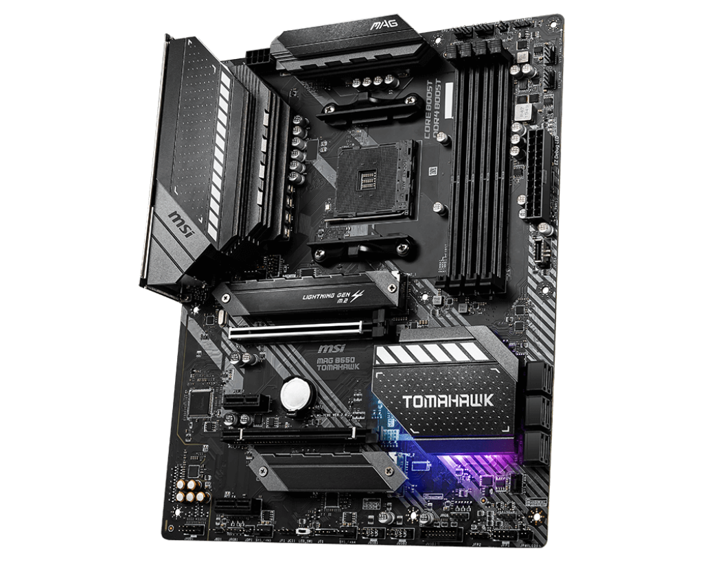 Placa Madre Msi Mag B550 Tomahawk Socket Am4-2