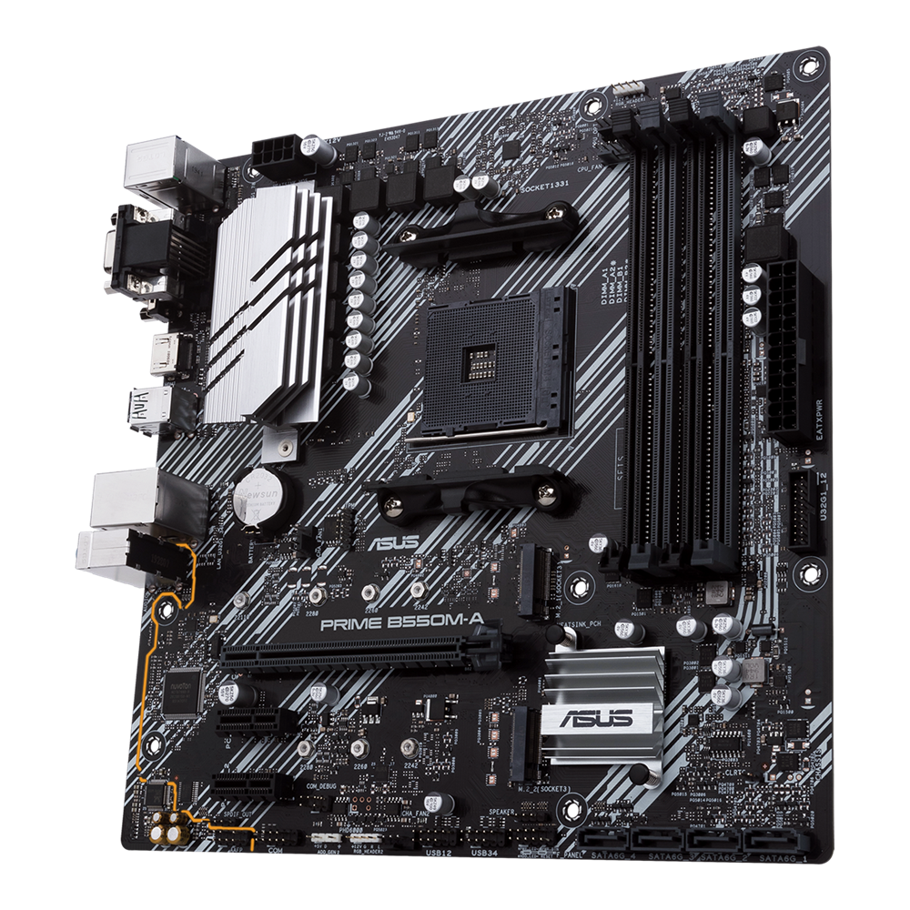 Placa Madre Asus Prime B550m-A/Csm Socket Am4-3