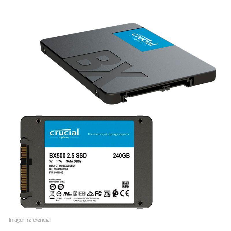 Disco Solido Crucial BX500 240 GB CT500BX500SSD1-1