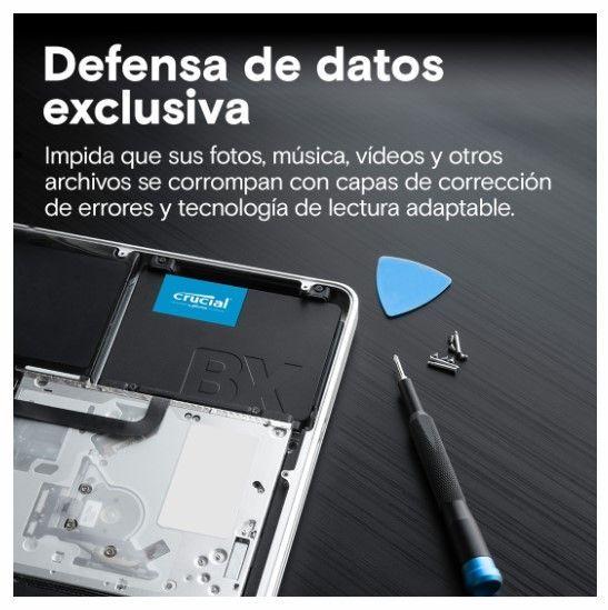 Disco Solido Crucial BX500 240 GB CT500BX500SSD1-4