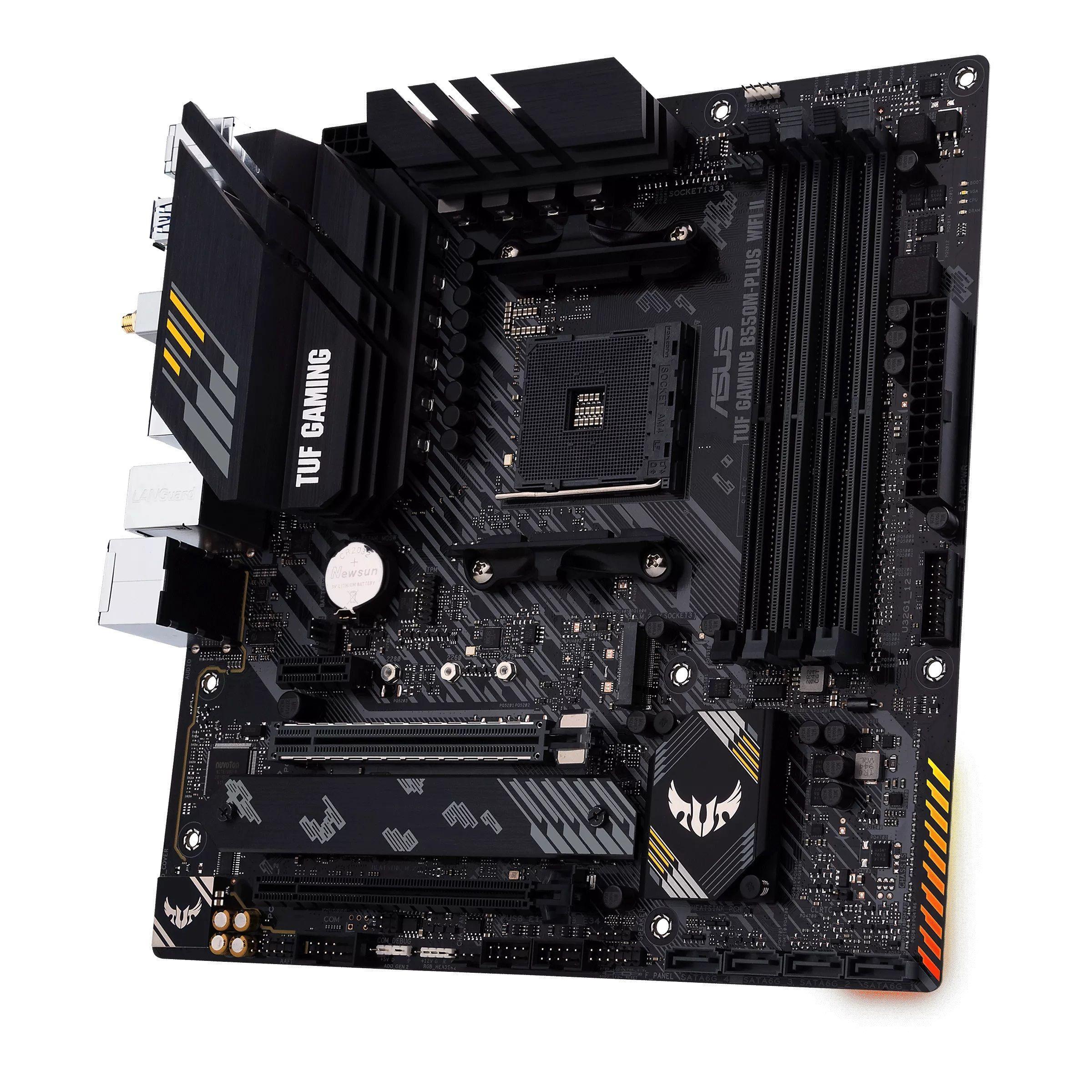 Placa Madre Asus Tuf Gaming B550m-Plus Wifi Ii Socket Am4-5