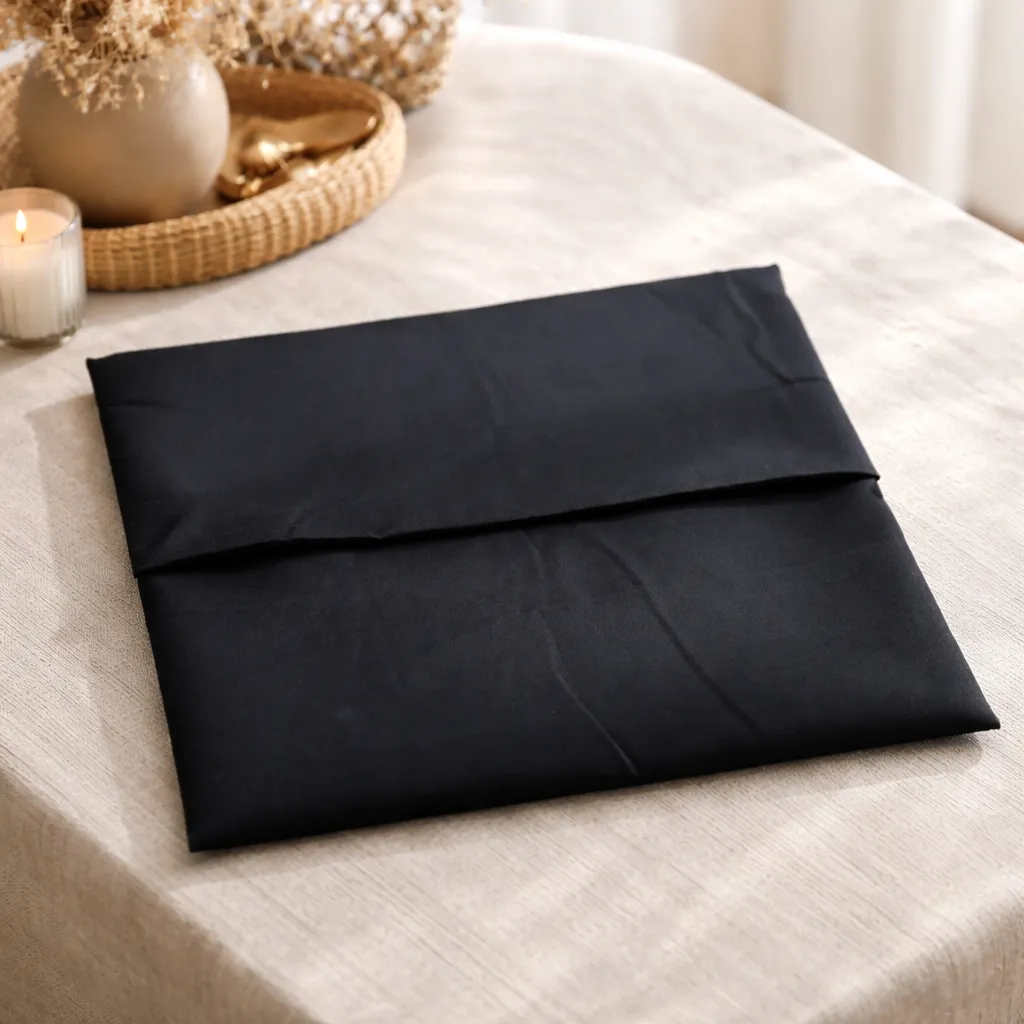 Cojin Negro Con Relleno 45x45cm Para Sofas Y Cama-3
