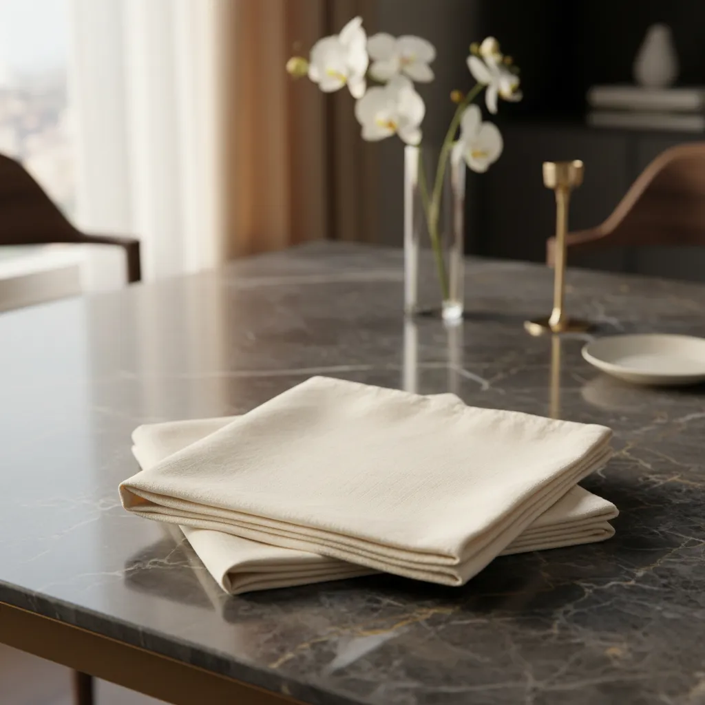 Pack X 6 Servilletas Coctel De Tela 20x20 Cm Algodón-3