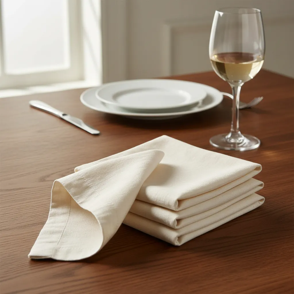 Pack X 20 Servilletas Coctel De Tela 20x20 Cm Algodón-2