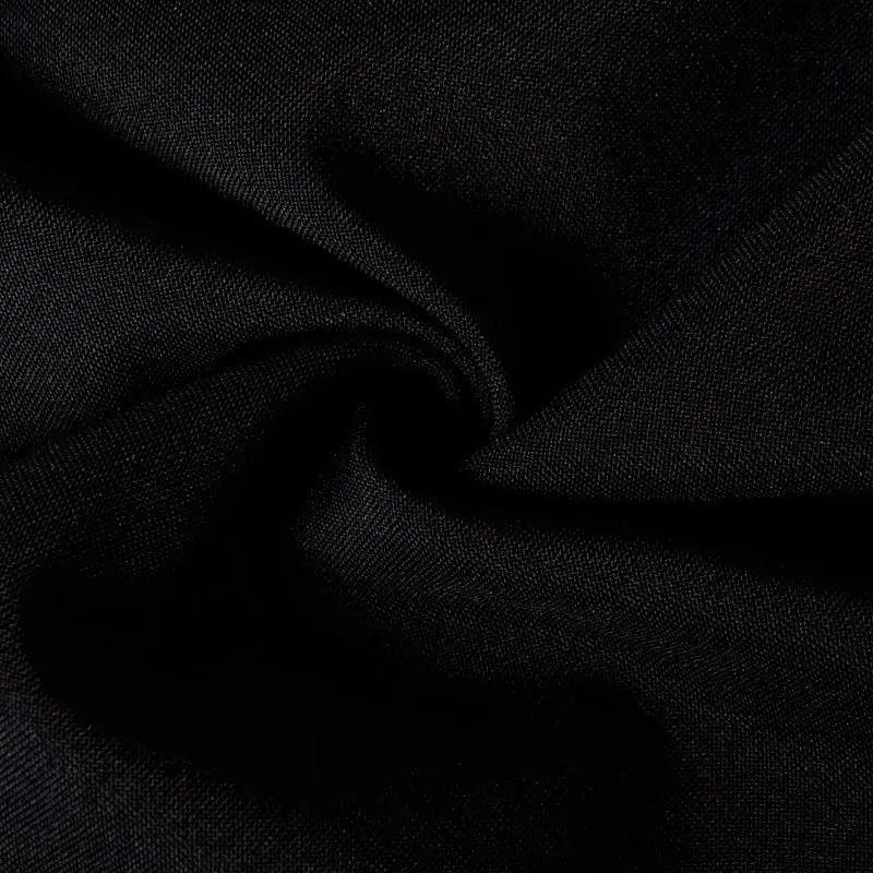 Mantel Rectangular Negro 210x145 Cm para comedor y Banqueteria-2