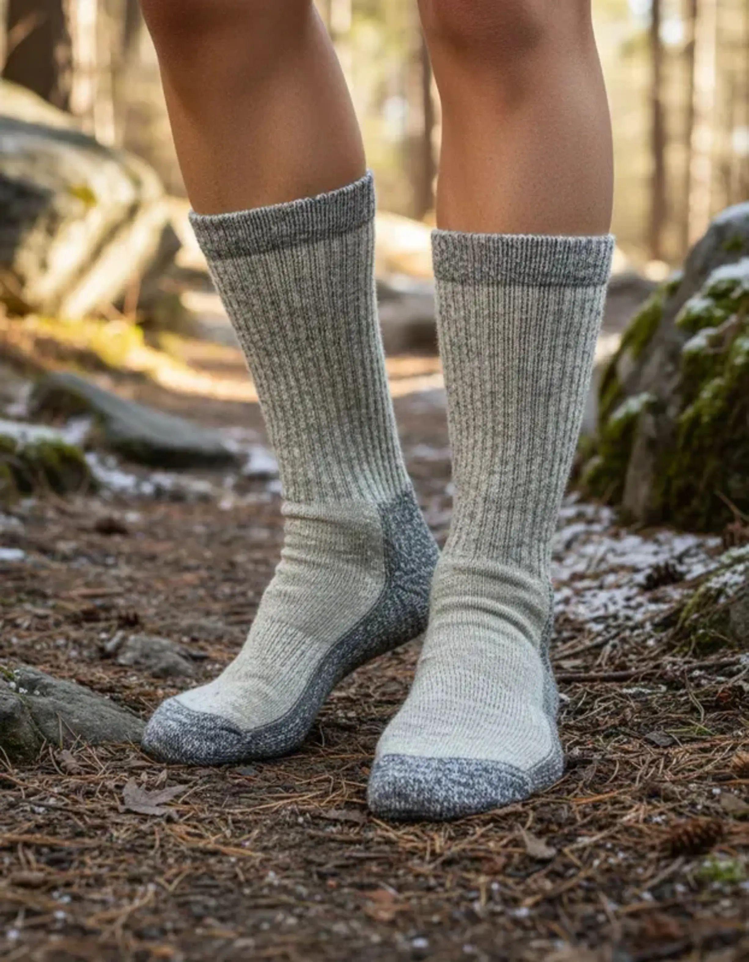 Calcetines De Lana Termicas Outdoor Hombre - Docena-2