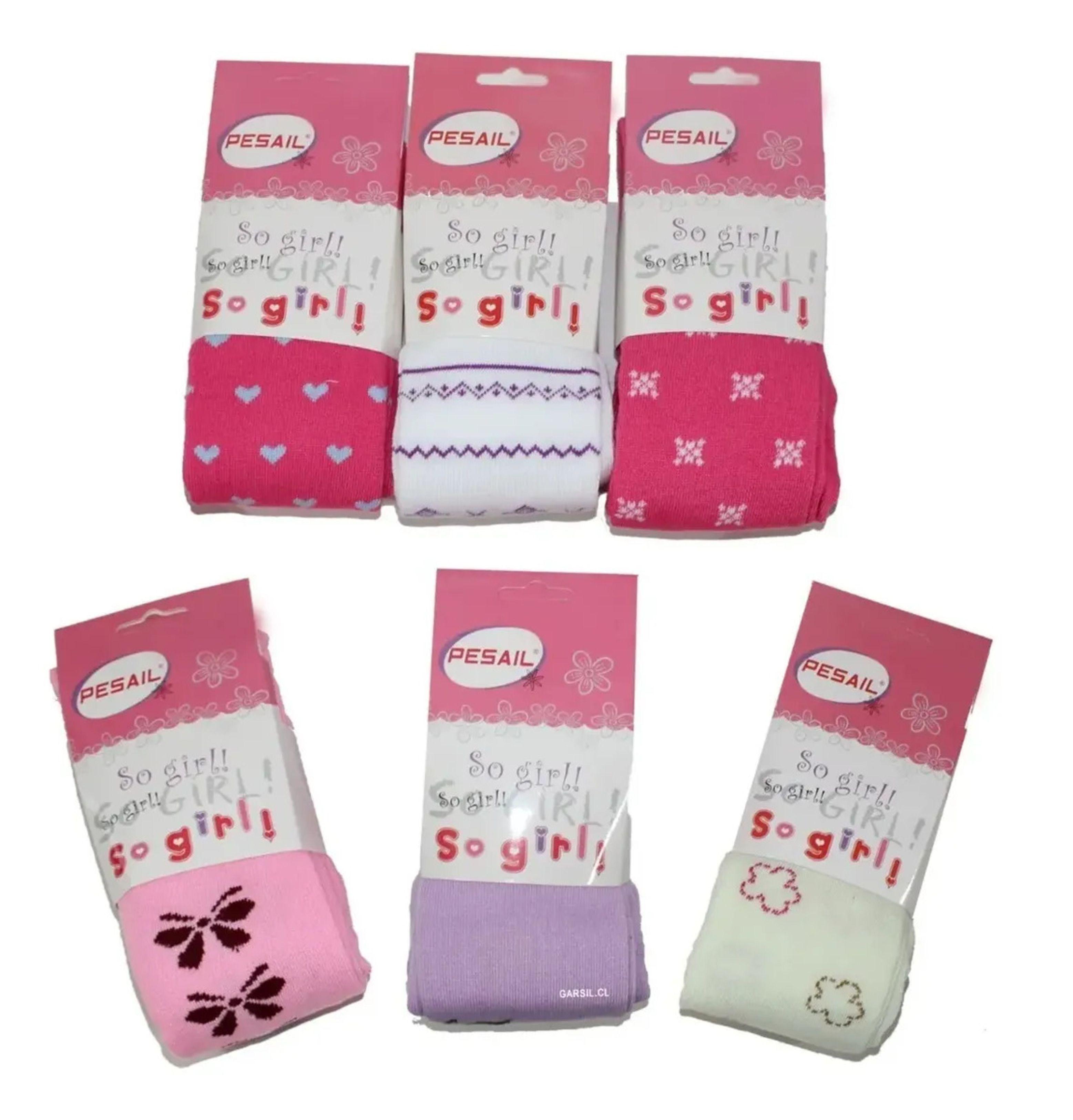 Pack De 6 Pantys Para Niña De Algodon - Diseño Surtido-0