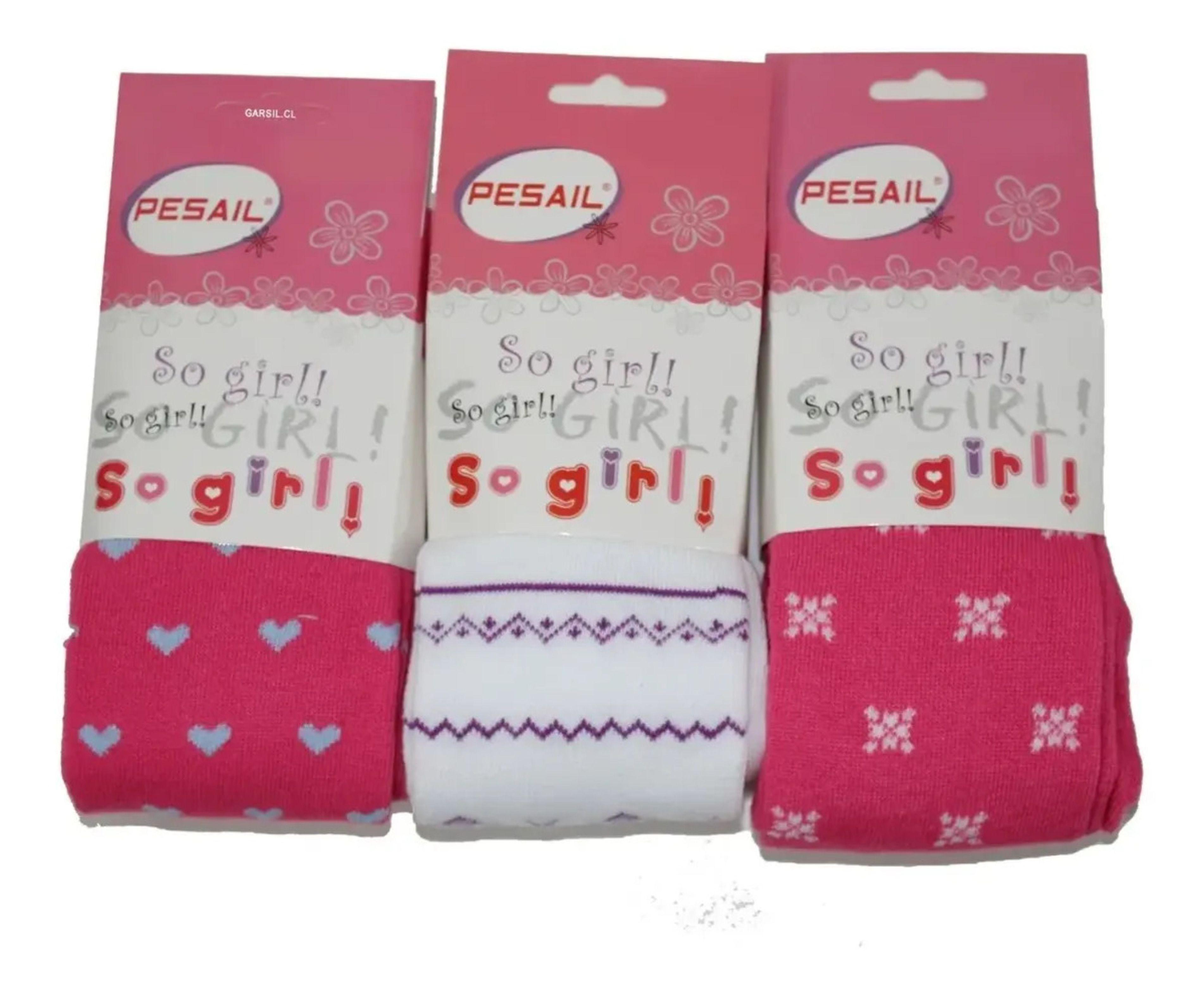 Pack De 6 Pantys Para Niña De Algodon - Diseño Surtido-1