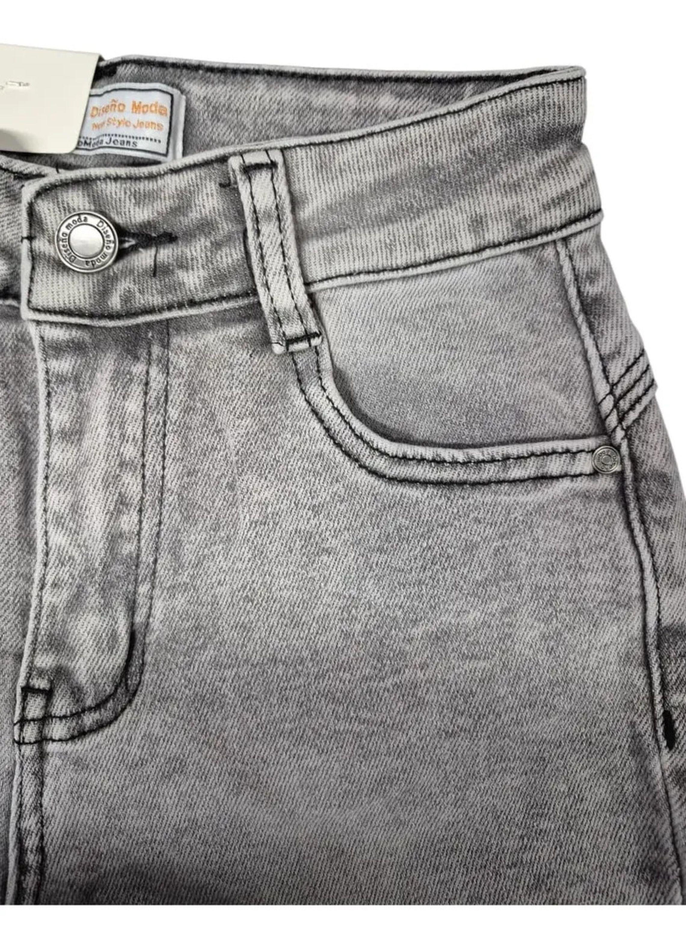 Pantalón Skinny Jeans De Algodón - Para Niñas-5