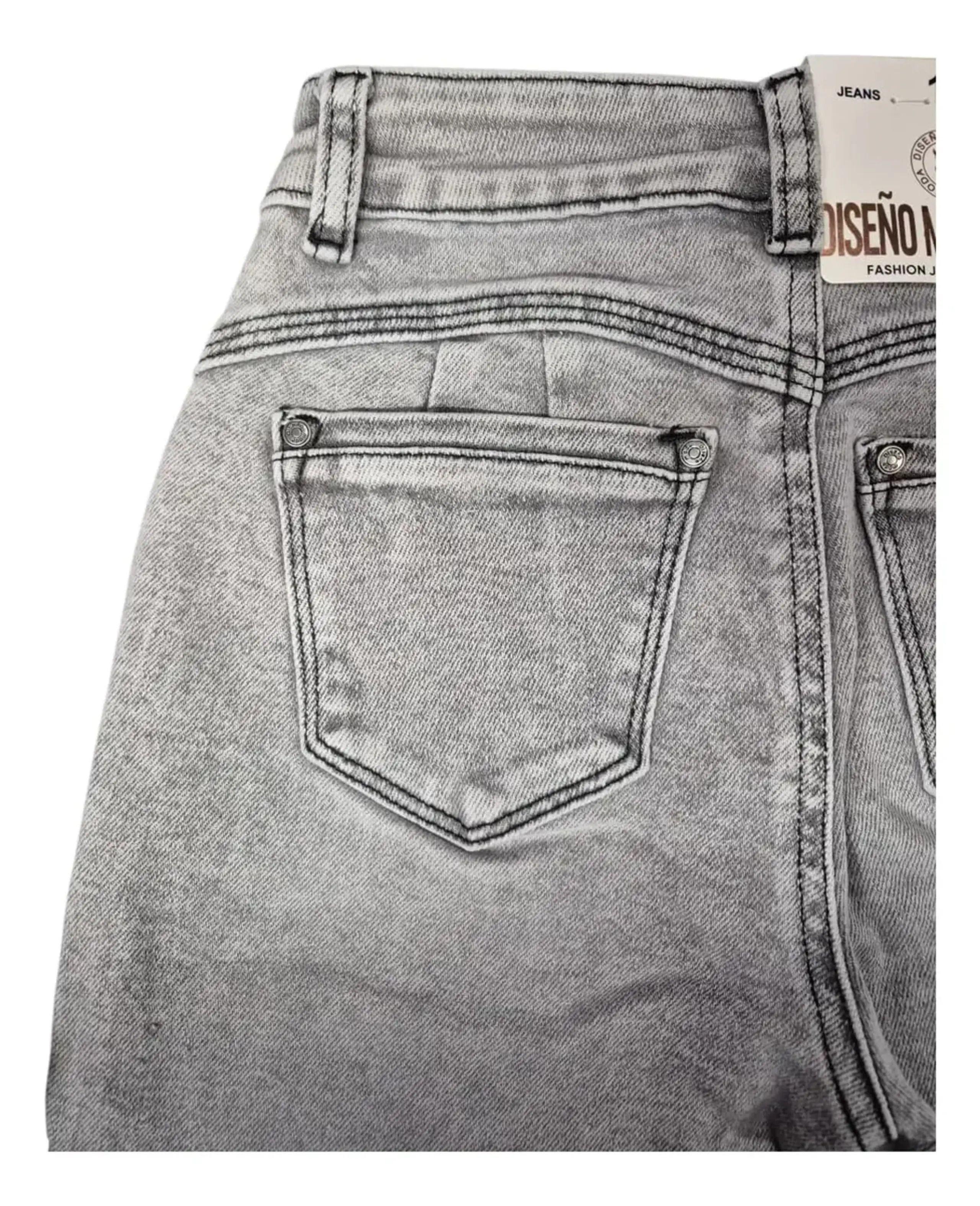 Pantalón Skinny Jeans De Algodón - Para Niñas-6