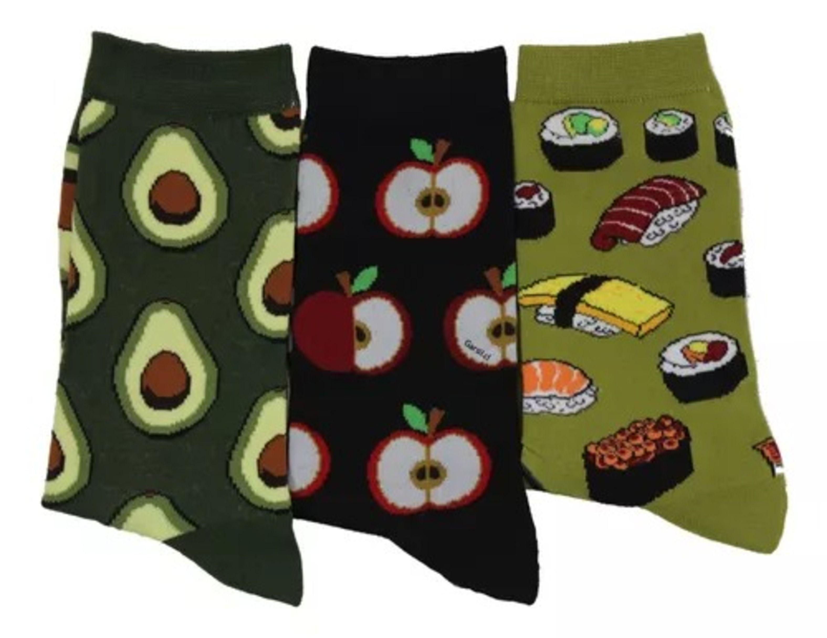 Calcetines De Algodón Con Diseños Funny - Unisex - Docena-1