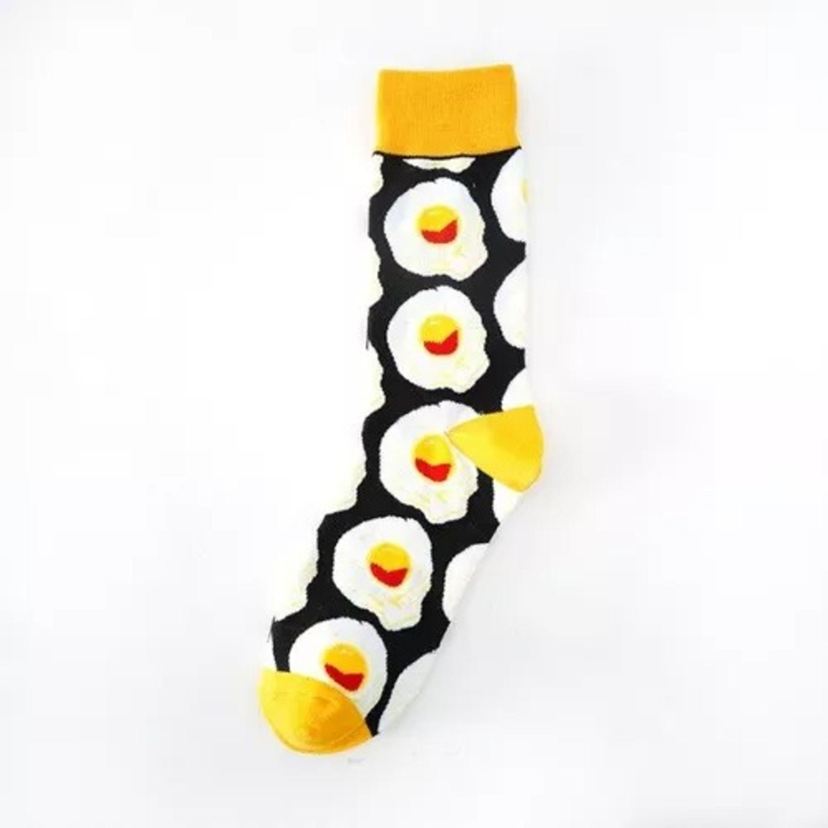 Calcetines De Algodón Con Diseños Funny - Unisex - Docena-4