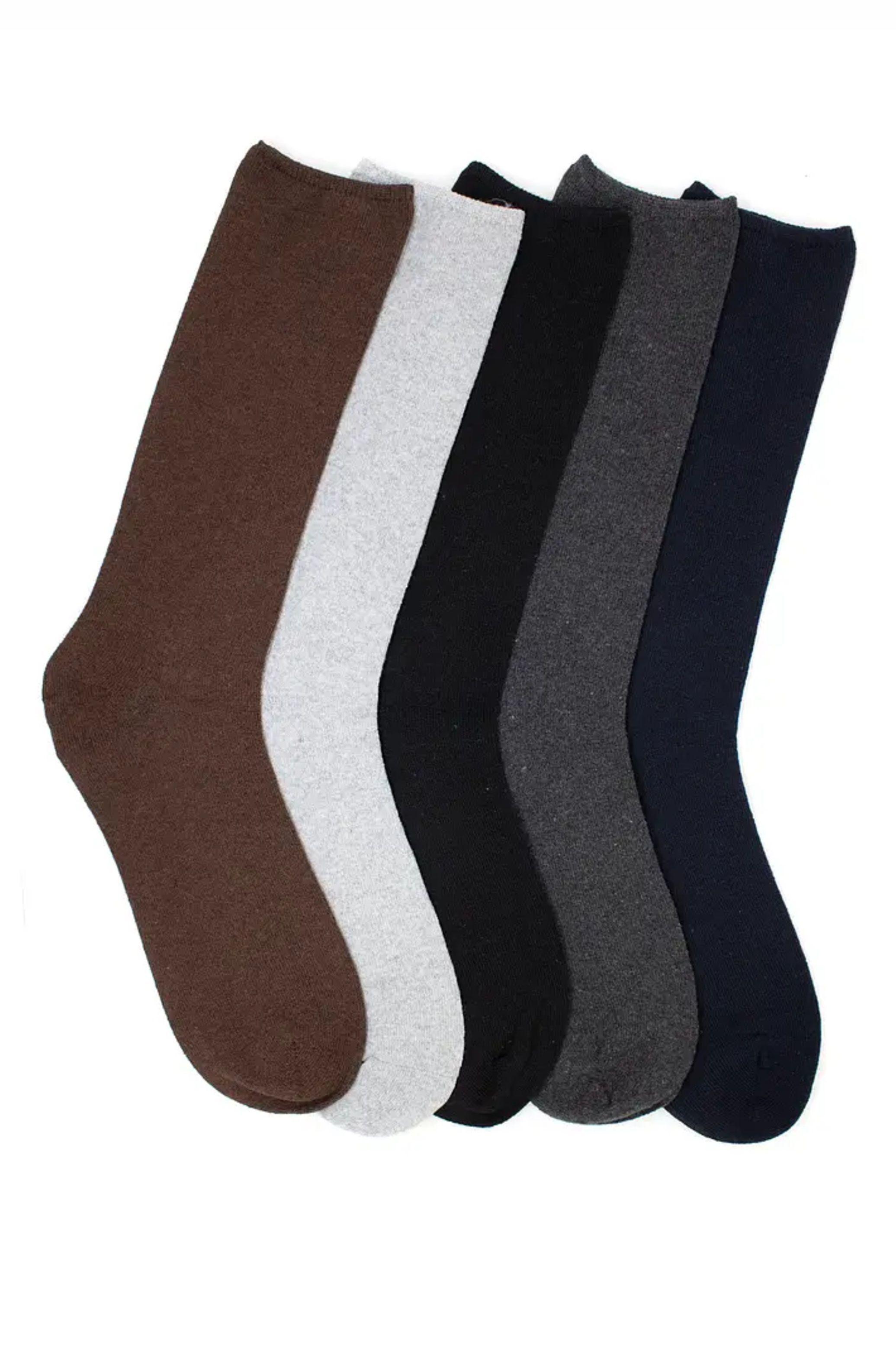 Calcetines De Algodón Sin Costura - Pie Diabético Hombre - Sixpack-0