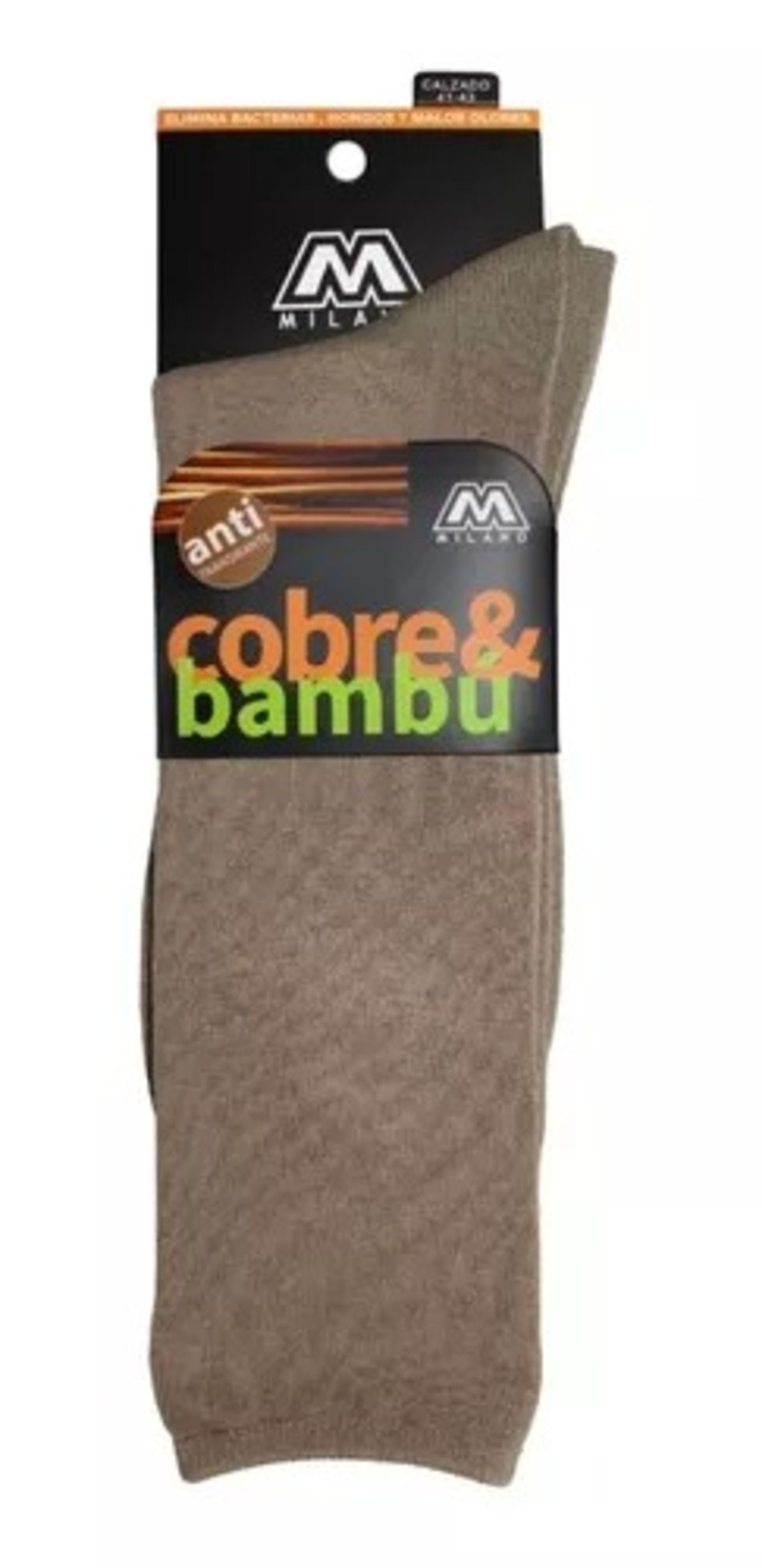 Calcetines Con Fibras De Bambú y Fibras De Cobre Para Hombre - Sixpack-2