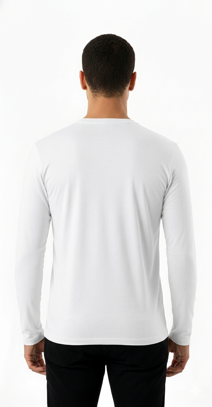 4 Poleras Cuello Redondo - Primera Capa Hombre - Fibra Bambú-5