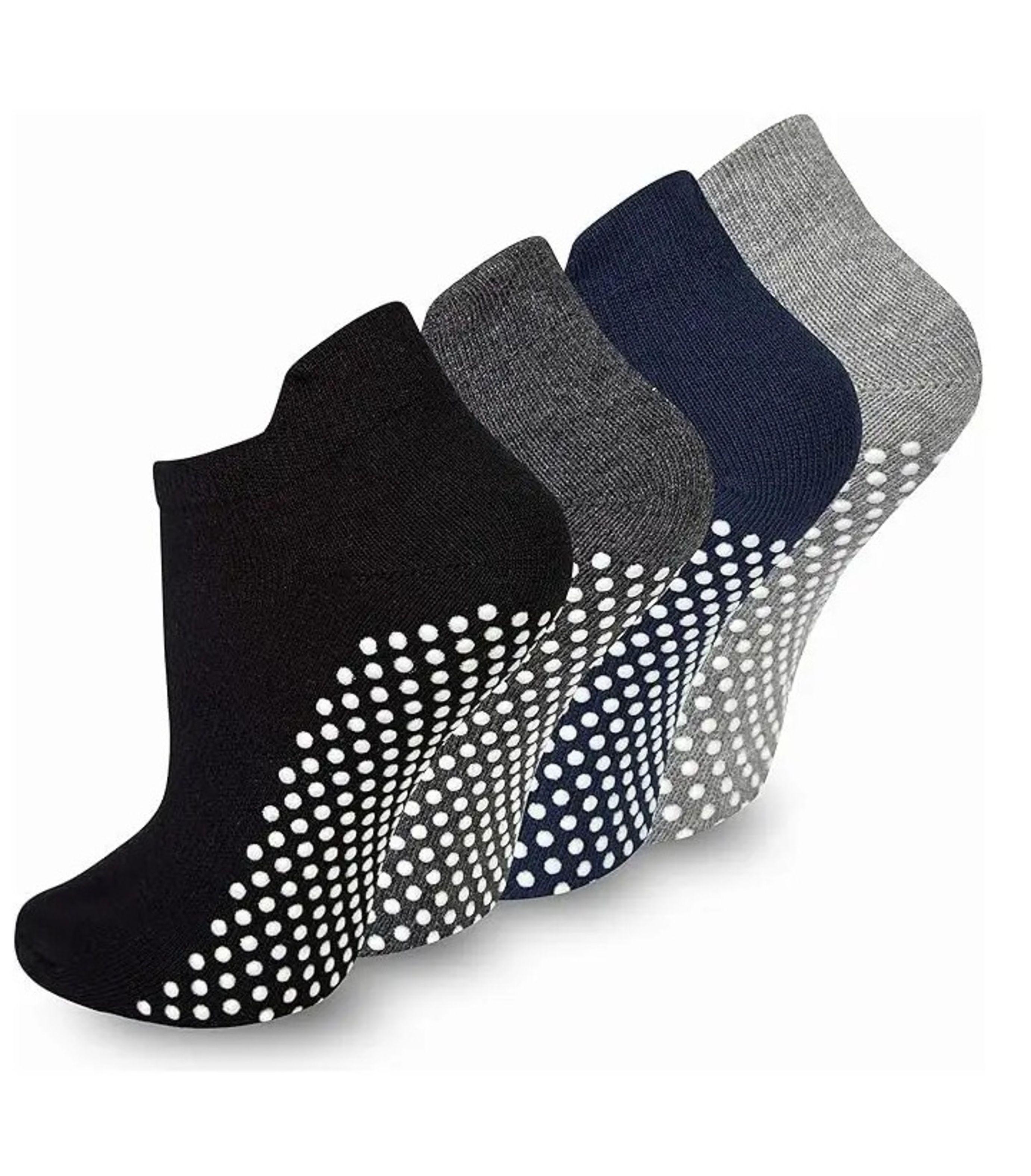 3 Pares Calcetas Antideslizante Hombre - Yoga Danza Fitness-2