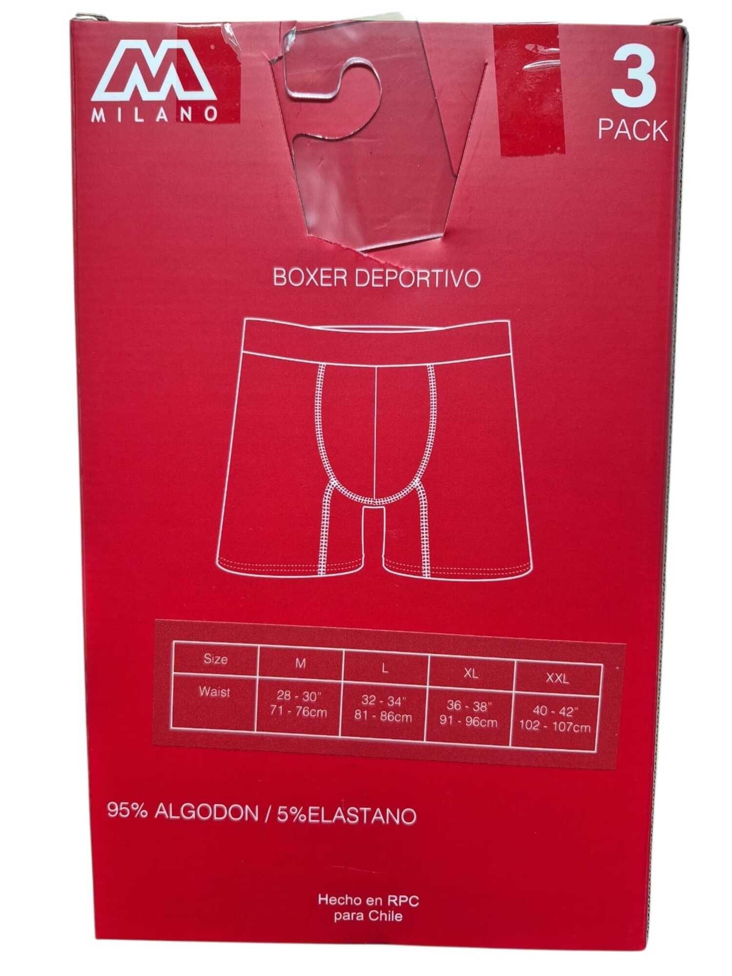 Boxer Para Hombre De Algodon - Pretina De Colores - Docena-1