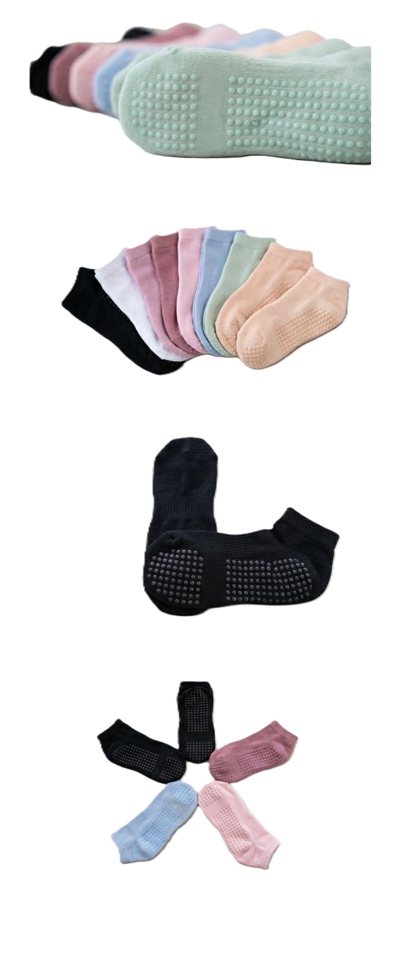 Calcetas Antideslizante Mujer - Yoga Danza Fitness - 6 Pares-4